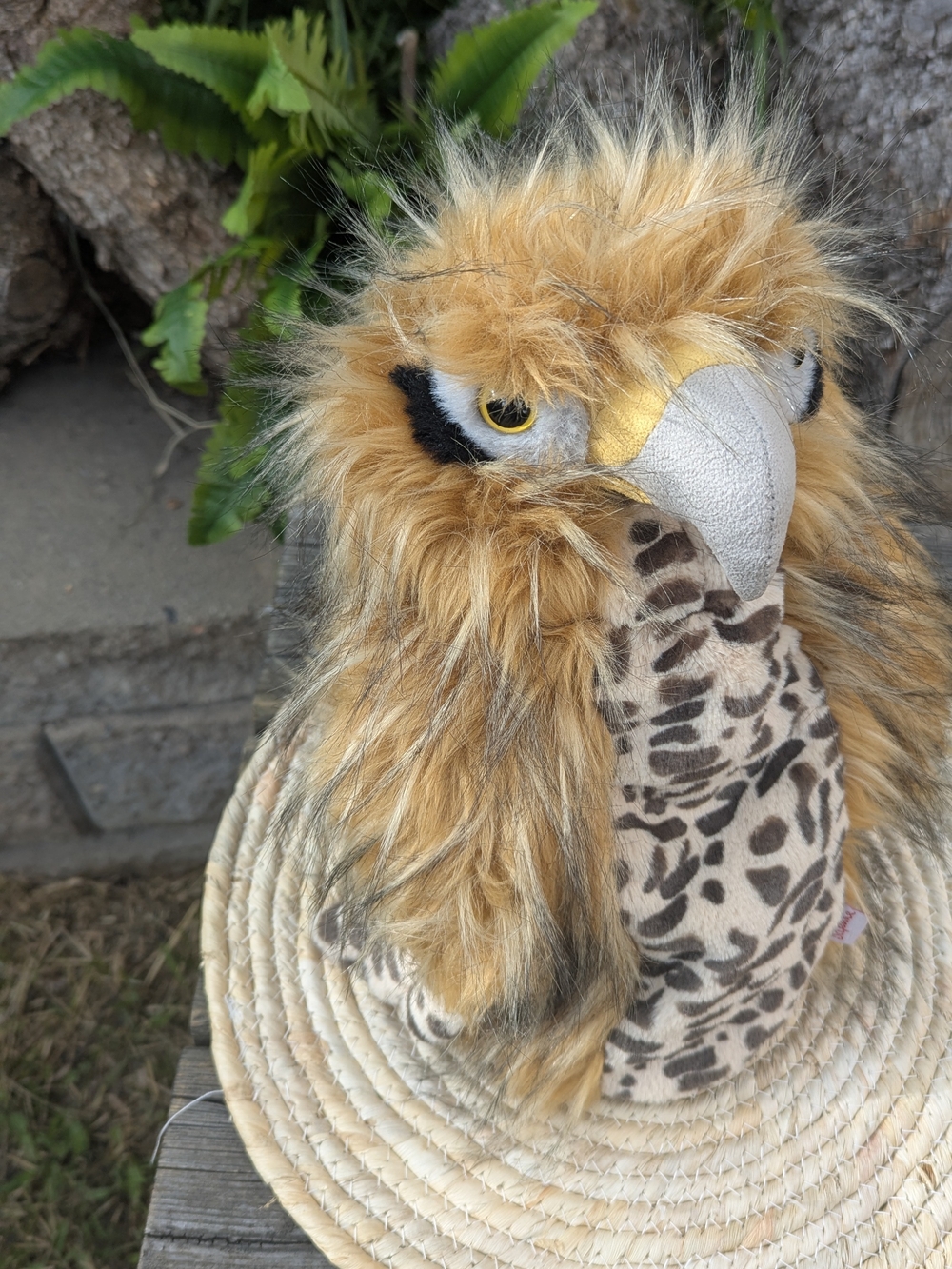 Daphnes Hawk Golf Driver Head Cover Plush Novelty Sportscore Goblincore